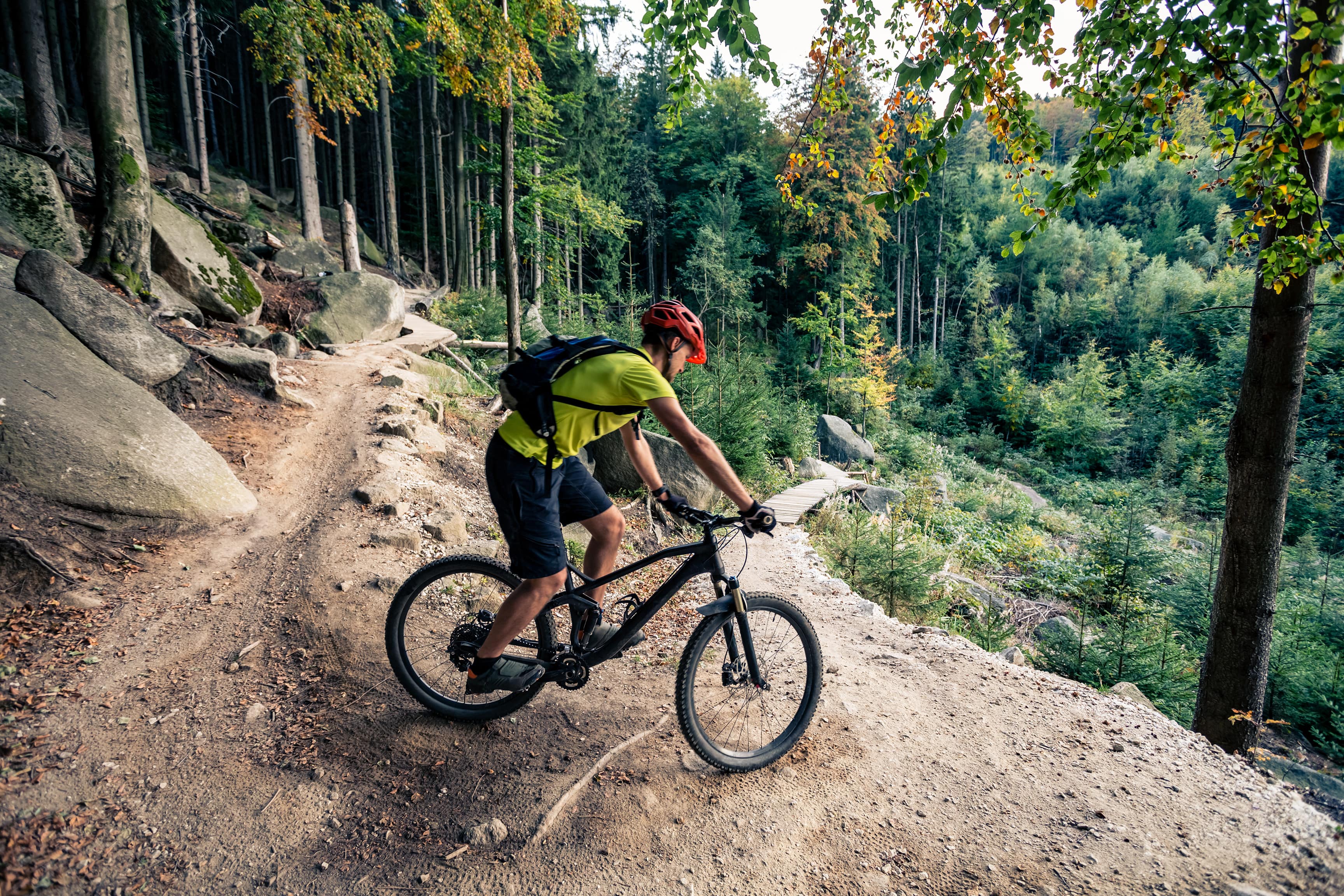 Rea på mountainbikes